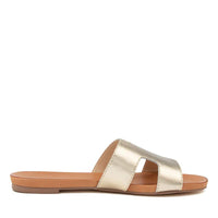 Inside View Women's Django & Juliette Jamel Sandal In Pale Gold Leather Sku: Dj15832F39Le